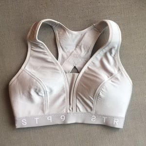 Silver h&m sports bra